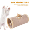 Funny Cat Dog Tunnel Toys Kitten Playing Passageway Tubes Balls