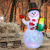 LED Light Inflatable Model Christmas Snowman