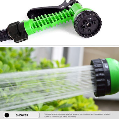 Adjustable Watering Gun Garden Hose Spray Nozzle Lawn Car