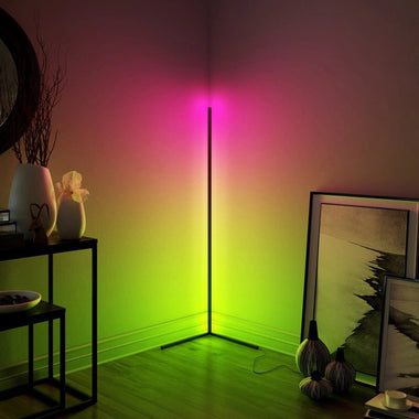 Modern LED Corner Floor Lamp LED Floor Corner Standing Lamp