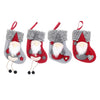 Christmas Stockings Socks 3D Plush Faceless Old Man Xmas Candy Gift