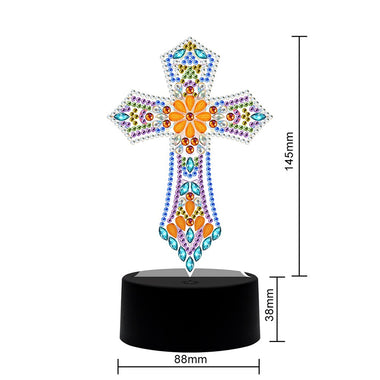 5D LED Diamond Painting Light DIY Special Shape Drill Christmas Decorations