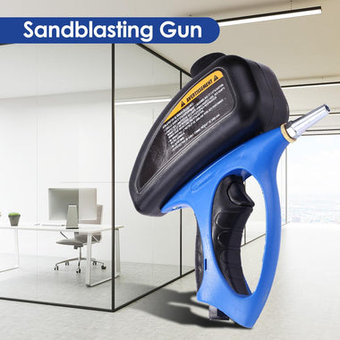 Portable Gravity Sandblasting Gun Pneumatic Sandblasting Blasting Device