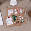 10Pcs DIY Paper Photo Frame with Clips