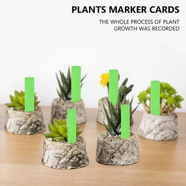 20pcs Plastic Plant Label Garden Nursery Markers Flower Pot
