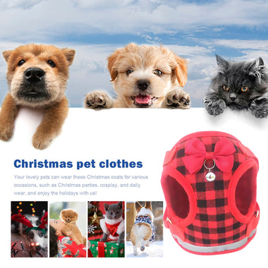 Christmas Puppy Pet Shirt Clothes Small Medium Dog