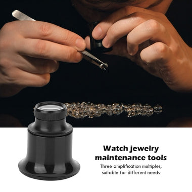 20X Jeweler Watch Repair Magnifier Portable Monocular Magnifying Glass
