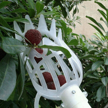 Garden Basket Fruit Picker Head Multi-Color Plastic Fruit Picking Tool