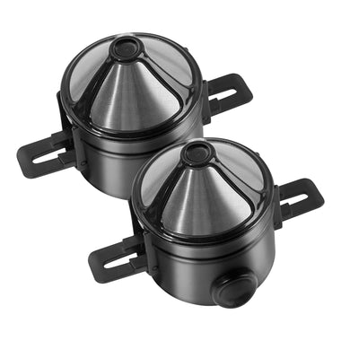 2pcs Foldable Coffee Filter Stainless Steel