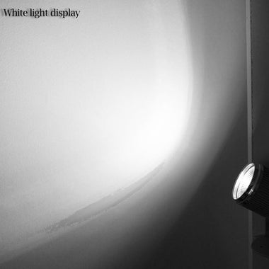 RGB LED Stage Spotlight 85-265V 360 Degree Lamp Black Shell