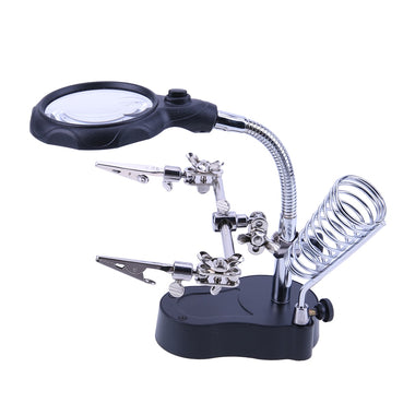 Welding Magnifying Glass with LED Light 3.5X-12X lens