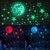 1049pcs Luminous Moon Stars Wall Stickers
