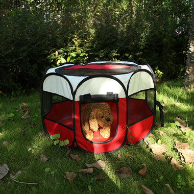 Portable Folding Pet Tent Oxford Cloth Dog House