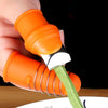 1pc Nails Cutters Knife Garden Picking Silicone Thumb
