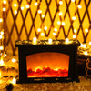 LED Flame Lantern Lamps Simulated Fireplace Flame Effect Light