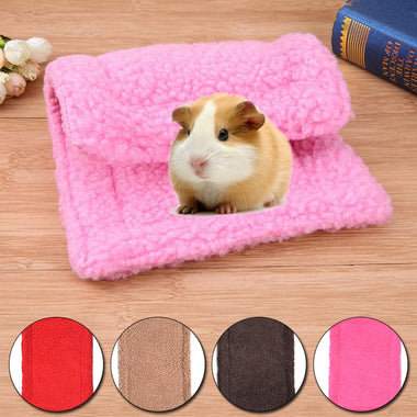 Double-sided Small Pet Warm Mat Plush Hamster Small Mat