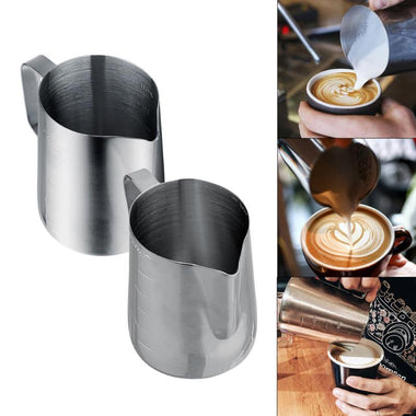 DIY Coffee Art Pot Stainless Steel Milk Frothing Jug