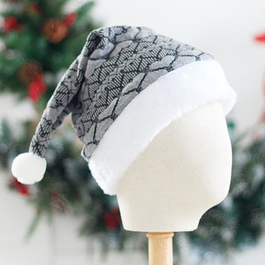 Christmas Hat Plush Cap Xmas Party Props Santa Claus Hat Soft Warm Hat Christmas