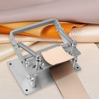 Stainless Steel Leather Craft Thinning Machine Manual Cutting Peeler
