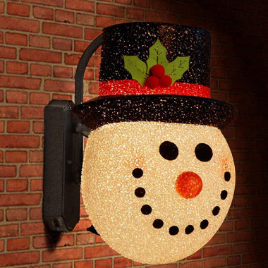 Snowman Christmas Porch Light Covers Christmas Santa Claus