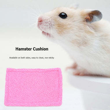Double-sided Small Pet Warm Mat Plush Hamster Small Mat