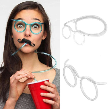 Summer Soft Glasses Straw Unique Flexible Drinking Tube