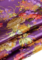 2 pieces shawl lapel luxury flower printed groom tuxedos for wedding
