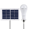 LED Solar Light Bulb with Remote Control Lamp