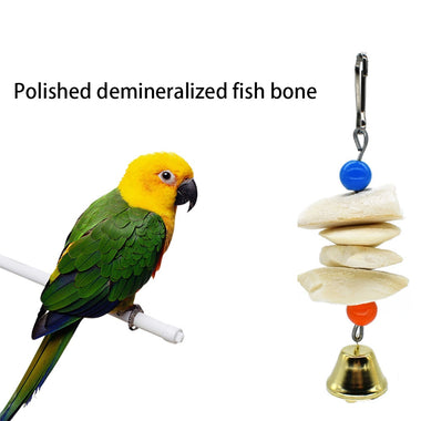 Cuttlefish Bone Bird Toy Parrot Chew Toy