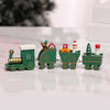 Merry Christmas Wooden Train Ornament Christmas Decoration