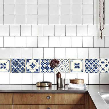 Mosaic Tile Ceramic Wall Sticker Waterproof Kitchen