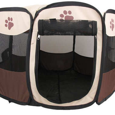 Dog Crate for Large Dog Cage Portable Folding Pet