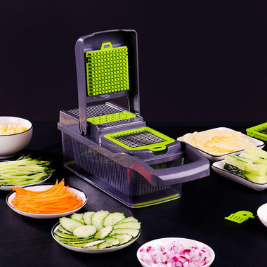 Manual Vegetable Cutter Food Slicer Fruit Presser Slicer Cutter
