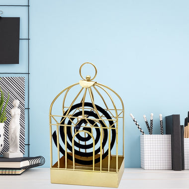Creative Mosquito Coil Holder Birdcage Mosquito Repellent Incense Holder