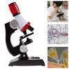 Kids Microscope Kit Science Lab LED 100-1200X Biological Microscope