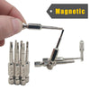 6pcs 50mm Triangle Magnetic Bits Screwdriver Bits S2 Steel