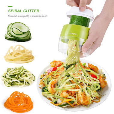 Vegetable Spiralizer Slicer Twister Handheld Spiral Cutter