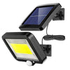 LED Solar Wall Light Waterproof PIR Motion Sensor Lamps