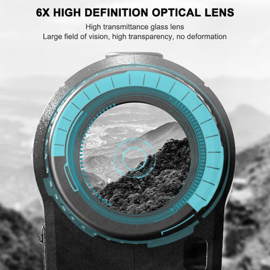 Outdoor 600/1000m Distance Meter Laser Rangefinder Waterproof Angle