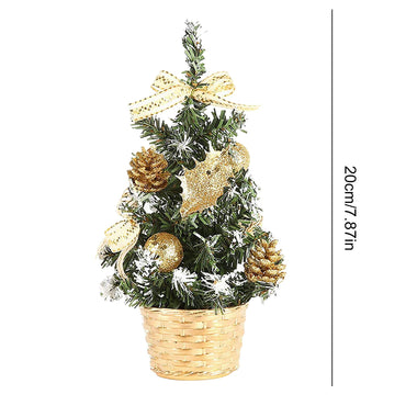 Tabletop Christmas Tree Miniature Artificial Pine Tree