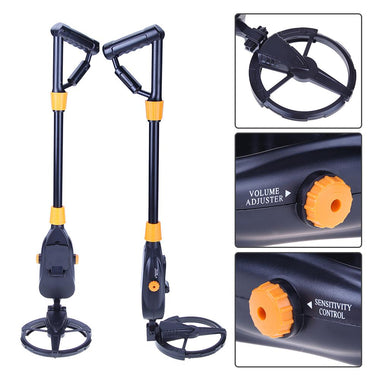 Metal Detector with Waterproof Search Coil Gold Digger Treasure