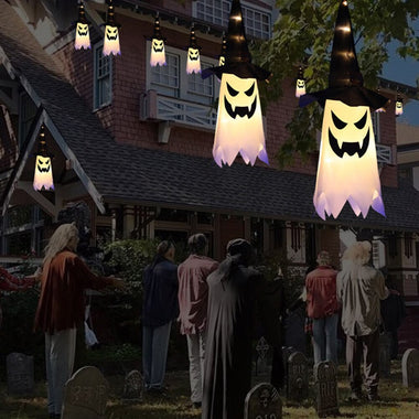 Halloween Decoration LED Flashing Light Gypsophila Ghost Festival