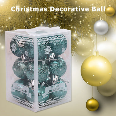 Christmas Balls 12pcs 4cm Christmas Decorative Ball