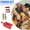 6/8/10mm Self-centering Woodworking Doweling Jig Drill Kit