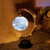 Moon Lunar LED Night Lamp Stand LED Moon Sepak Takraw Lamp