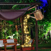 LED Solar Shower Watering Can String Lamp