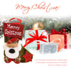 Large Stockings Santa Elk Fabric Gift Socks Christmas Lovely Bag