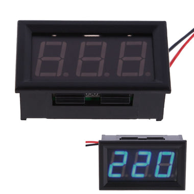 LED AC 30-500V Digital Voltmeter Home Use Voltage Display