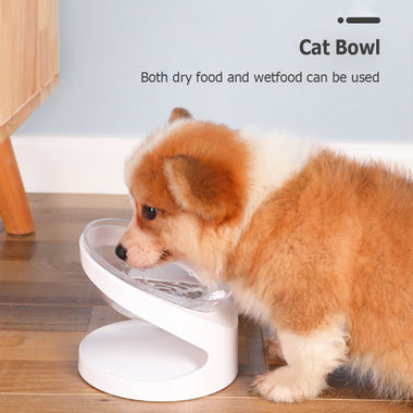 Cat Double Bowl Cat Bowl Dog Bowl Non-Slip Dog Cat