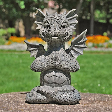 Small Dinosaur Shape Meditation Sculpture